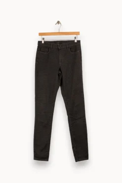 Online IKKS Pantalon gris foncé - Taille M/38 Noir