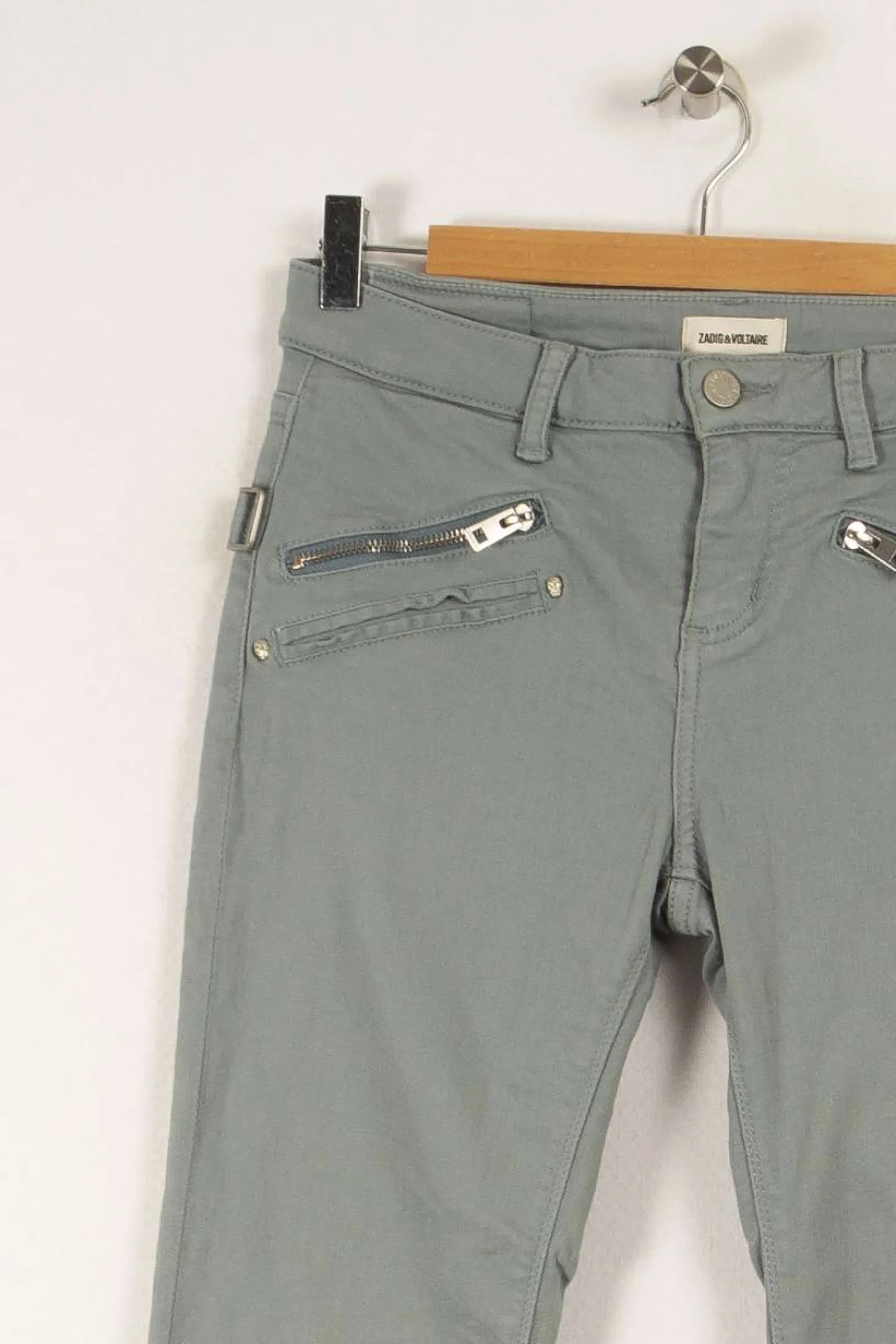 Outlet Zadig&Voltaire Pantalon /bleu - Taille S/36 Gris