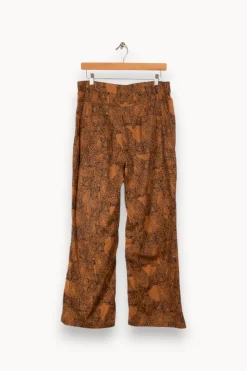 Hot La Fée Maraboutée Pantalon imprimé coton biologique - XL/42 Multicolore