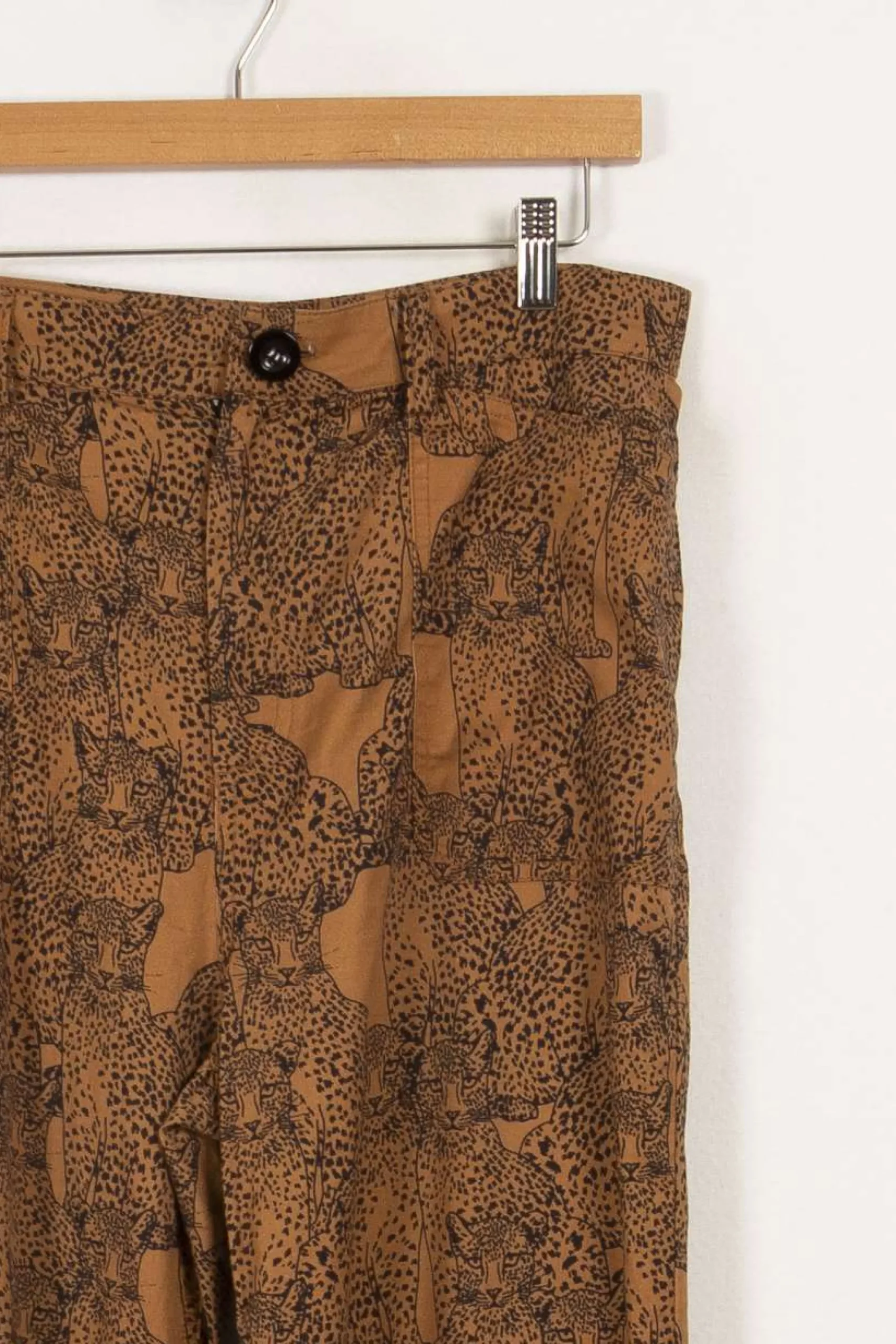 Hot La Fée Maraboutée Pantalon imprimé coton biologique - XL/42 Multicolore
