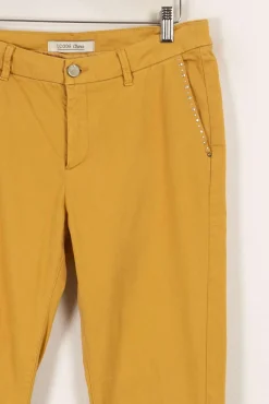 Discount I.Code Pantalon - Taille L/40 Jaune