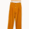 Cheap Des petits hauts Pantalon moutarde - Taille M/38 Jaune
