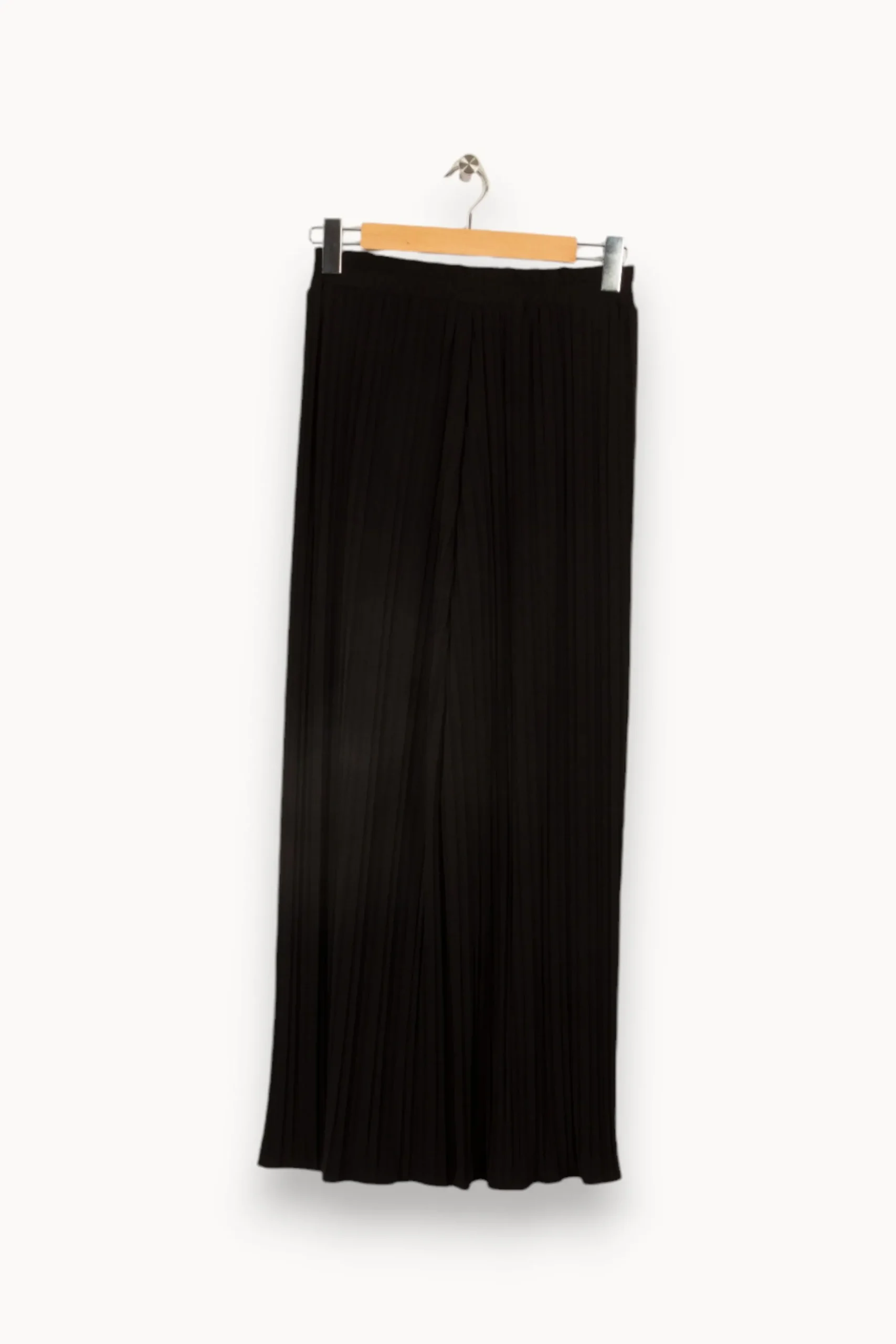 Cheap La Fée Maraboutée Pantalon jersey plissé - S/36 Noir
