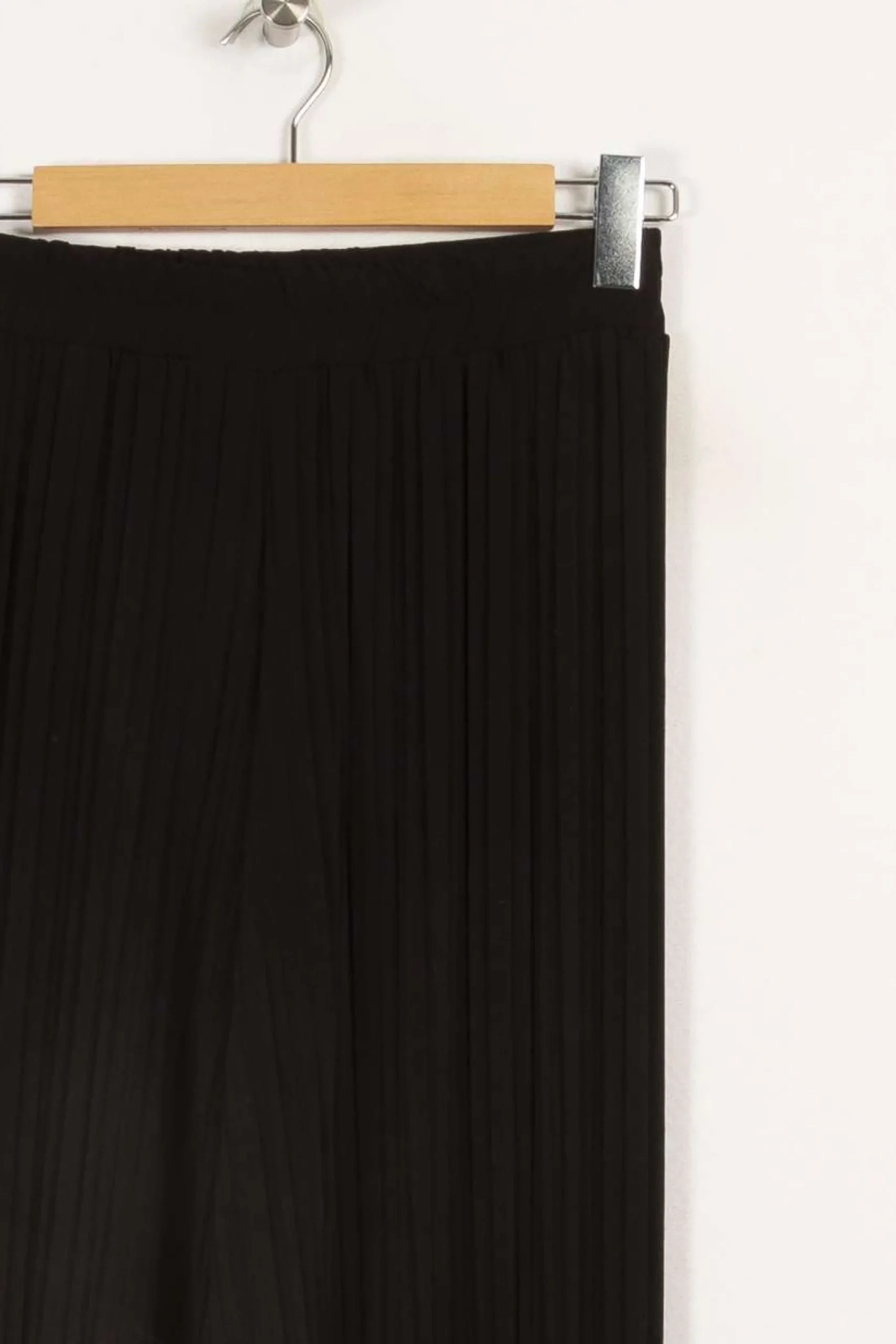 Cheap La Fée Maraboutée Pantalon jersey plissé - S/36 Noir