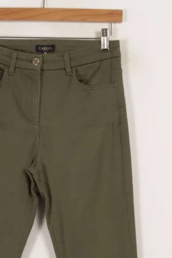 Best Caroll Pantalon kaki - Taille S/36 Vert