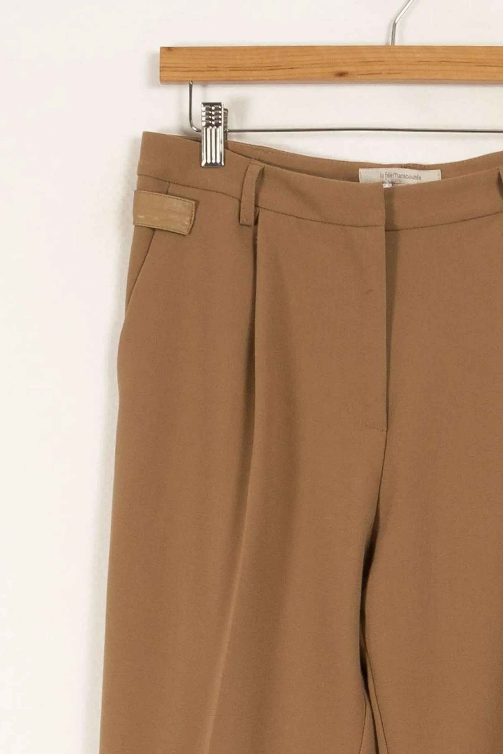 Best La Fée Maraboutée Pantalon large 7/8ème - L/40 Marron
