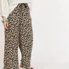 Discount La Fée Maraboutée Pantalon léopard - Taille S/36 Multicolore