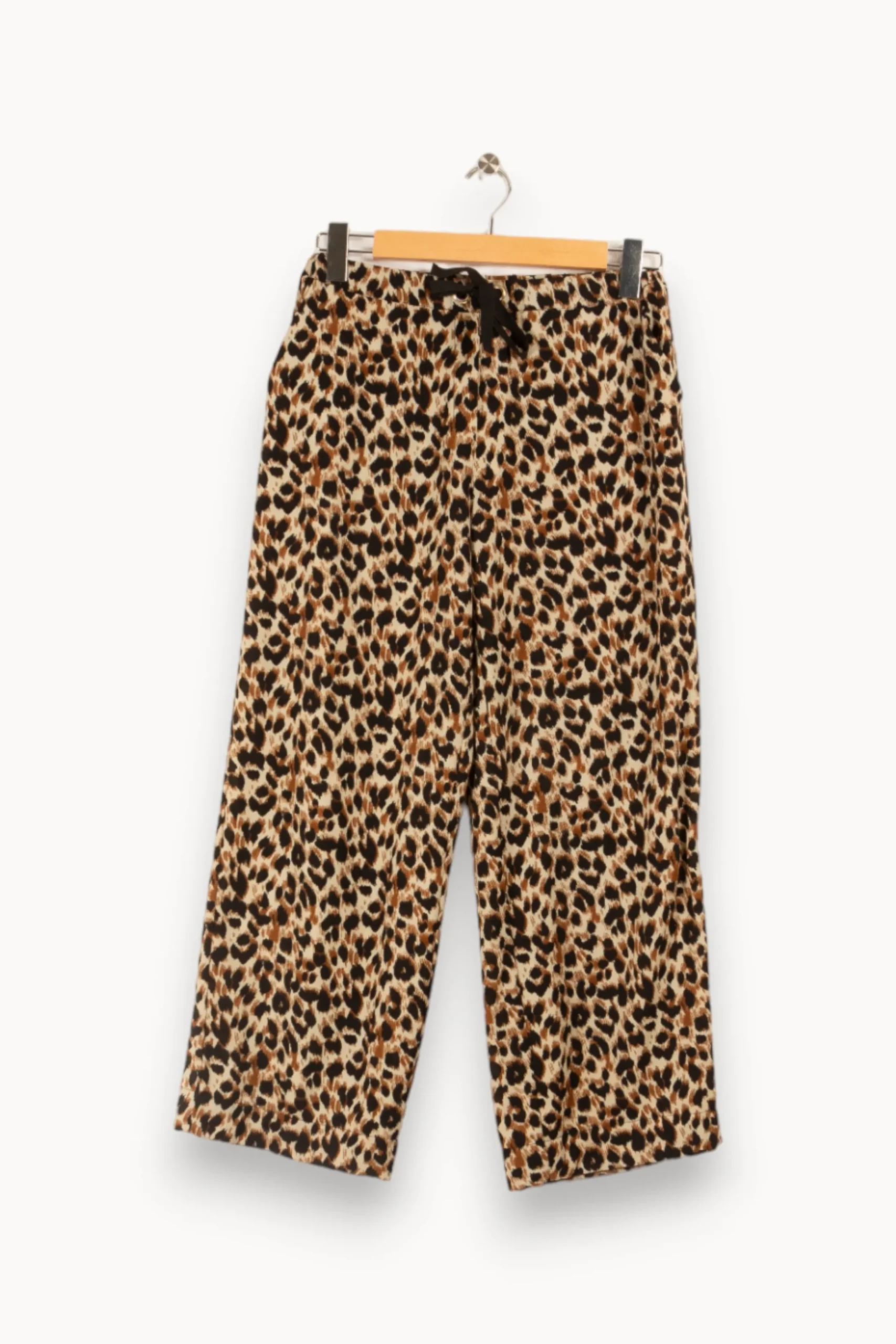 Discount La Fée Maraboutée Pantalon léopard - Taille S/36 Multicolore