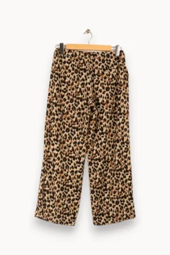 Discount La Fée Maraboutée Pantalon léopard - Taille S/36 Multicolore