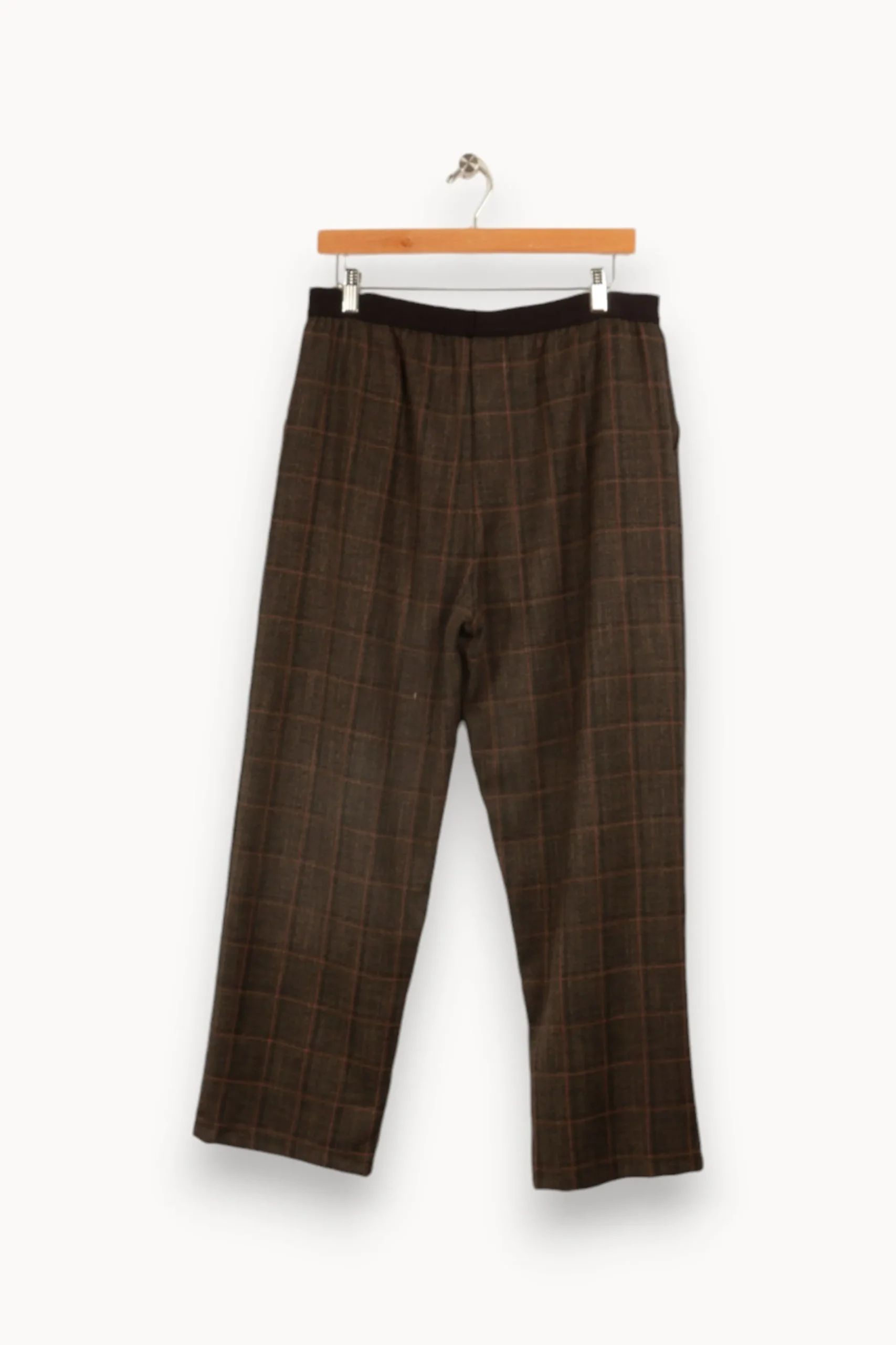 Sale La Fée Maraboutée Pantalon à carreaux - Taille XL/42 Marron
