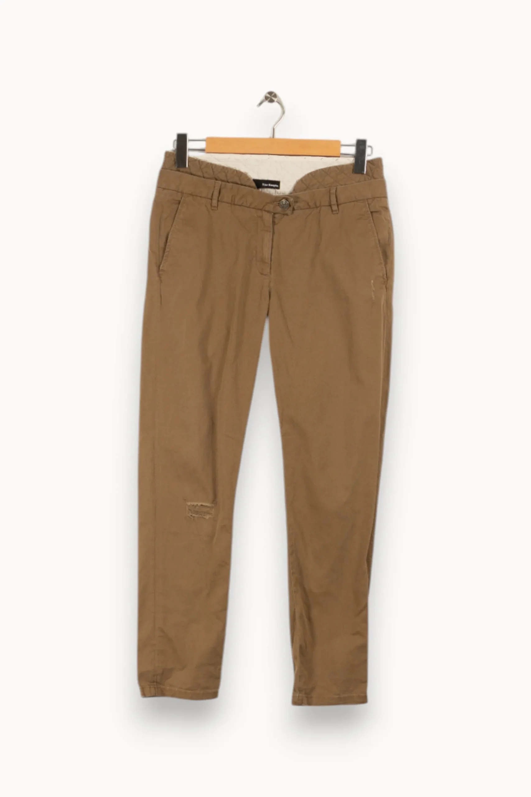 Outlet The Kooples Pantalon - Taille M/38 Marron
