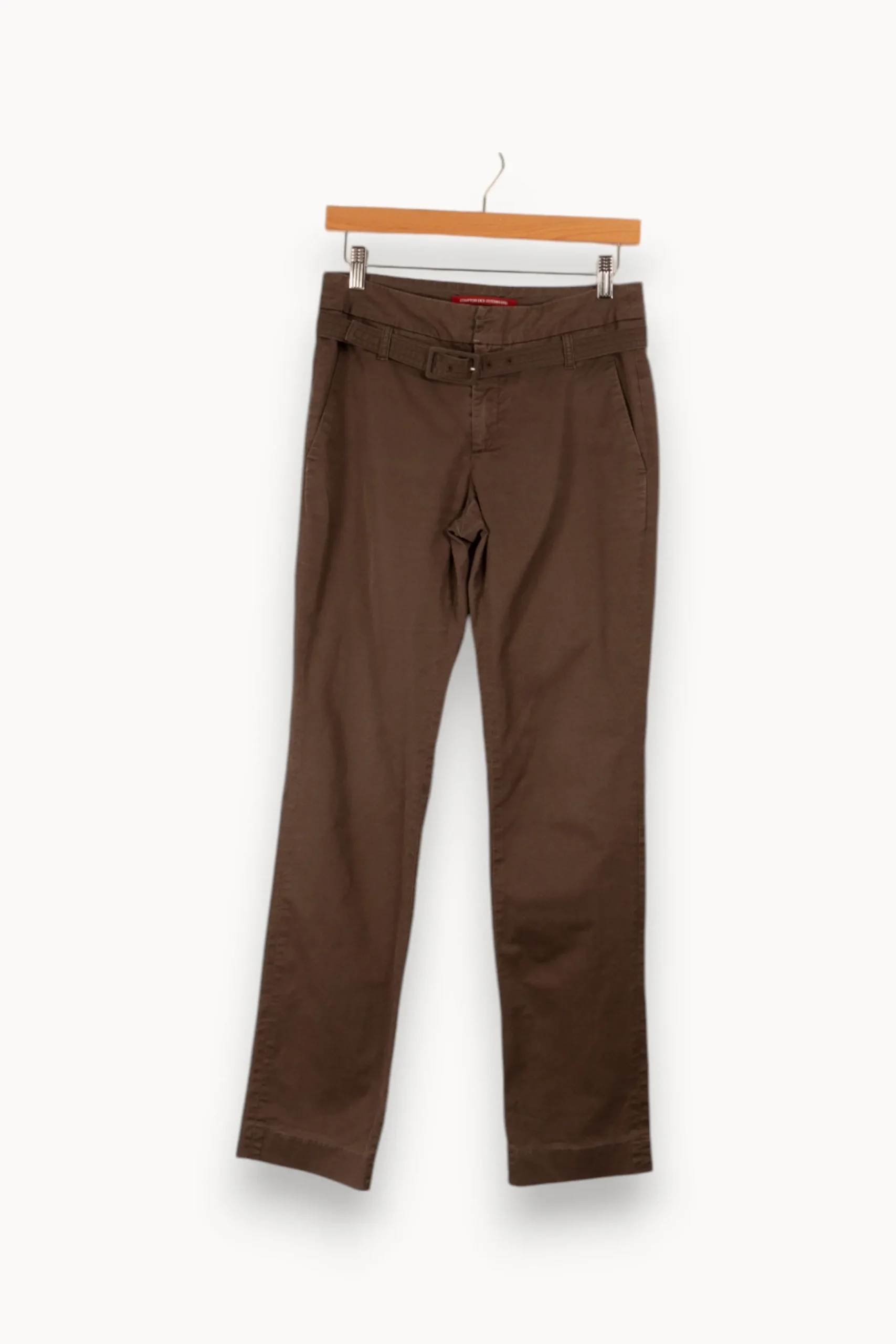 Outlet Comptoir des Cotonniers Pantalon - Taille S/36 Marron