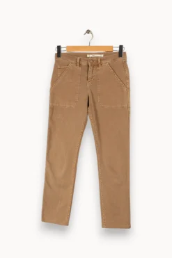 Shop Sud express Pantalon marron - Taille S/36 Beige