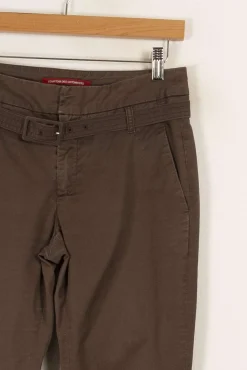 Outlet Comptoir des Cotonniers Pantalon - Taille S/36 Marron
