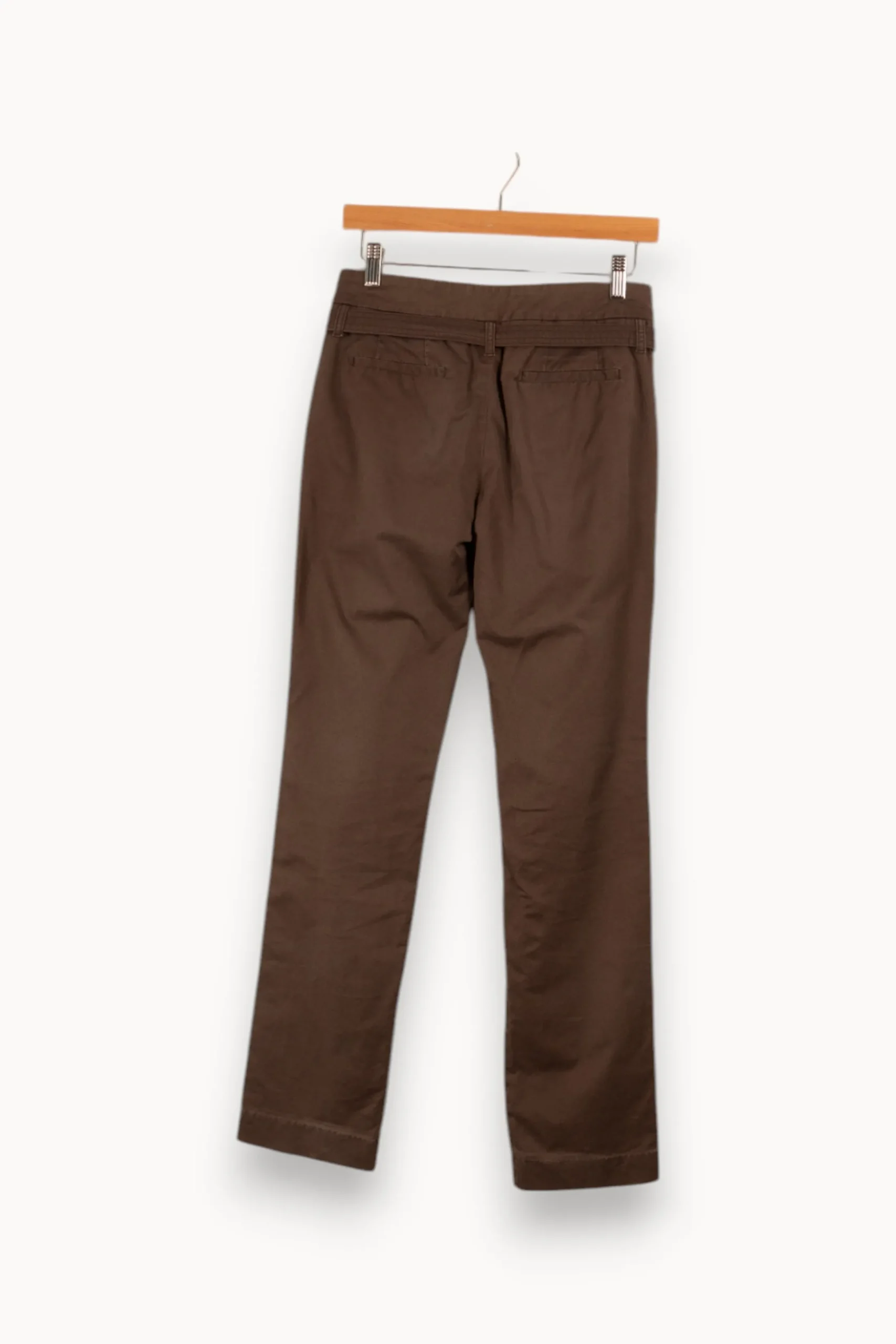 Outlet Comptoir des Cotonniers Pantalon - Taille S/36 Marron