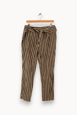 Discount Caroll Pantalon - Taille XL/42 Marron