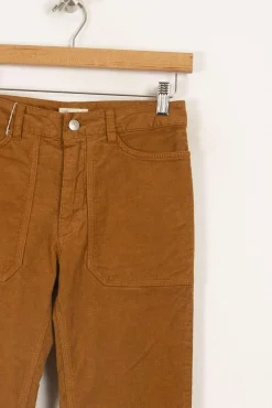 Outlet Zadig&Voltaire Pantalon côtelé - Taille XS/34 Marron