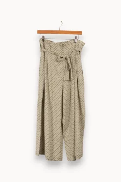 Outlet Mes Demoiselles Paris Pantalon multicolore - Taille S/36 Bleu
