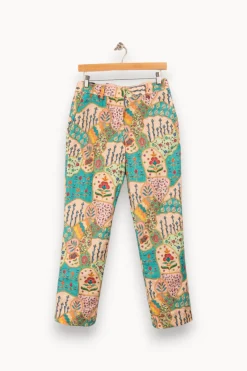 Shop Ines de la Fressange Paris Pantalon - Taille M/38 Multicolore