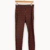 Discount La Fée Maraboutée Pantalon multicolore - Taille M/38 Orange