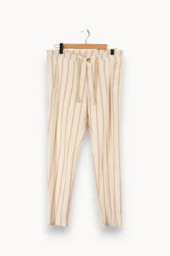 Outlet La Fée Maraboutée Pantalon multicolore - Taille M/38 Blanc