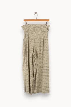 Outlet Mes Demoiselles Paris Pantalon multicolore - Taille S/36 Bleu
