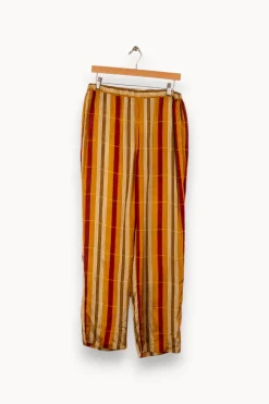 Hot Chloé Stora Pantalon rayé - Taille L/40 Multicolore