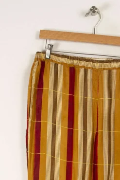 Hot Chloé Stora Pantalon rayé - Taille L/40 Multicolore