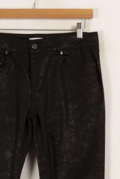 Store ZAPA Pantalon à motifs - Taille L/40 Noir