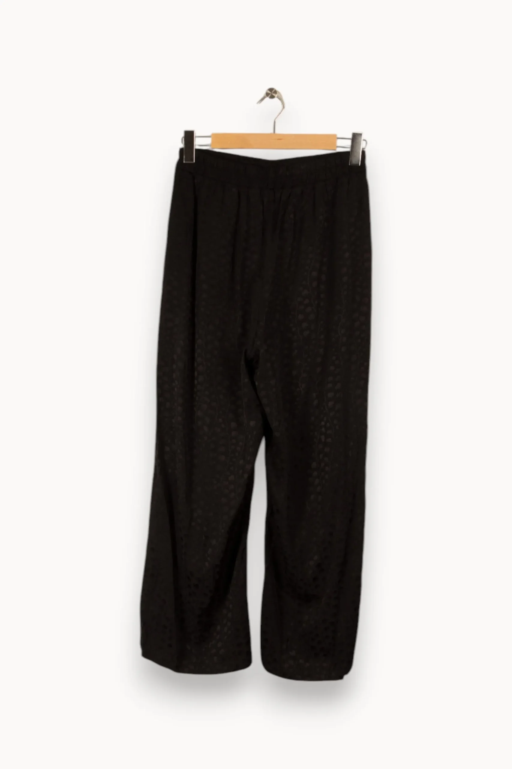 Discount Bizance Pantalon à motifs - Taille S/36 Noir