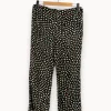 Hot Bimba y Lola Pantalon à pois - Taille L/40 Noir