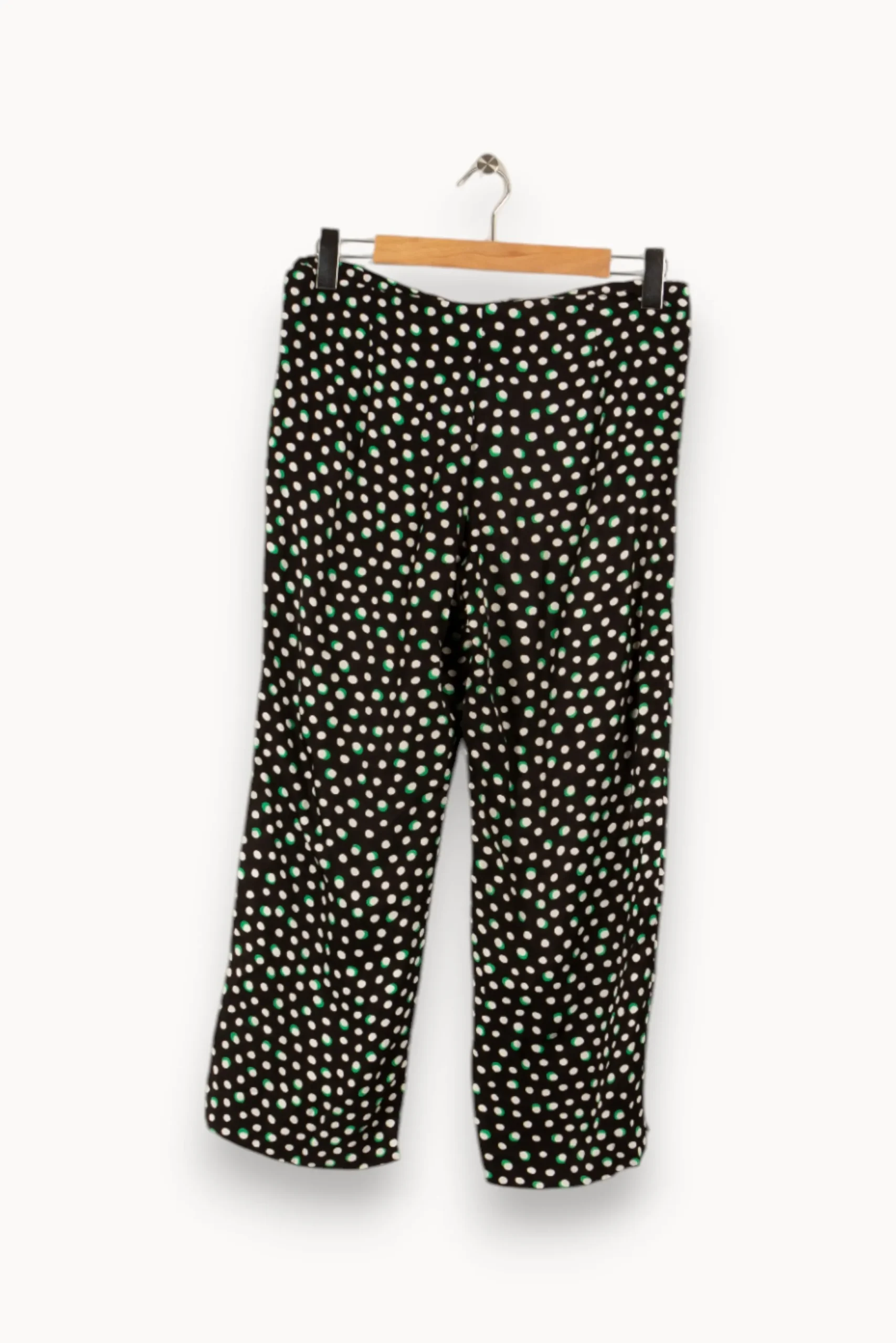 Hot Bimba y Lola Pantalon à pois - Taille L/40 Noir