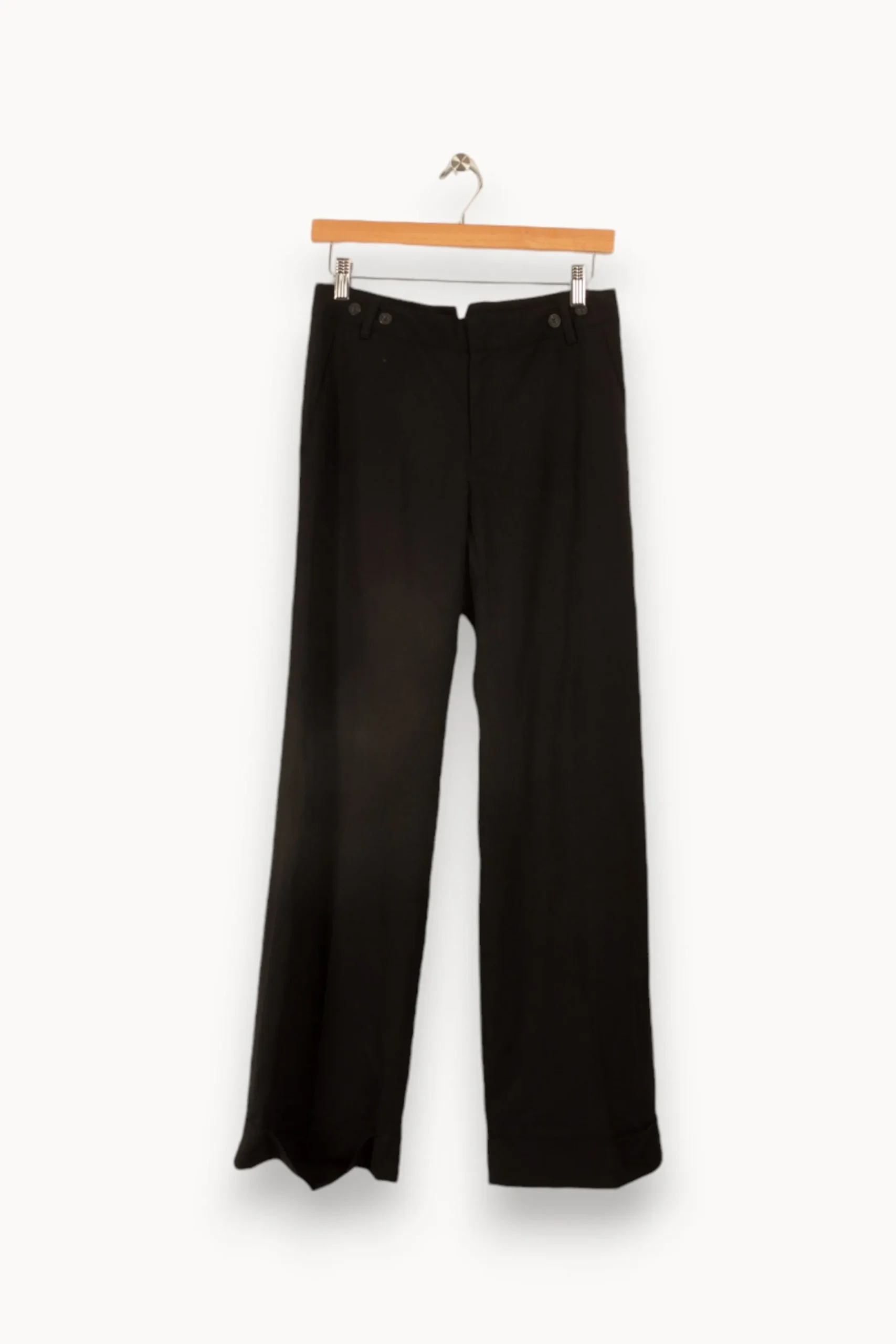 Outlet Comptoir des Cotonniers Pantalon - Taille S/36 Noir