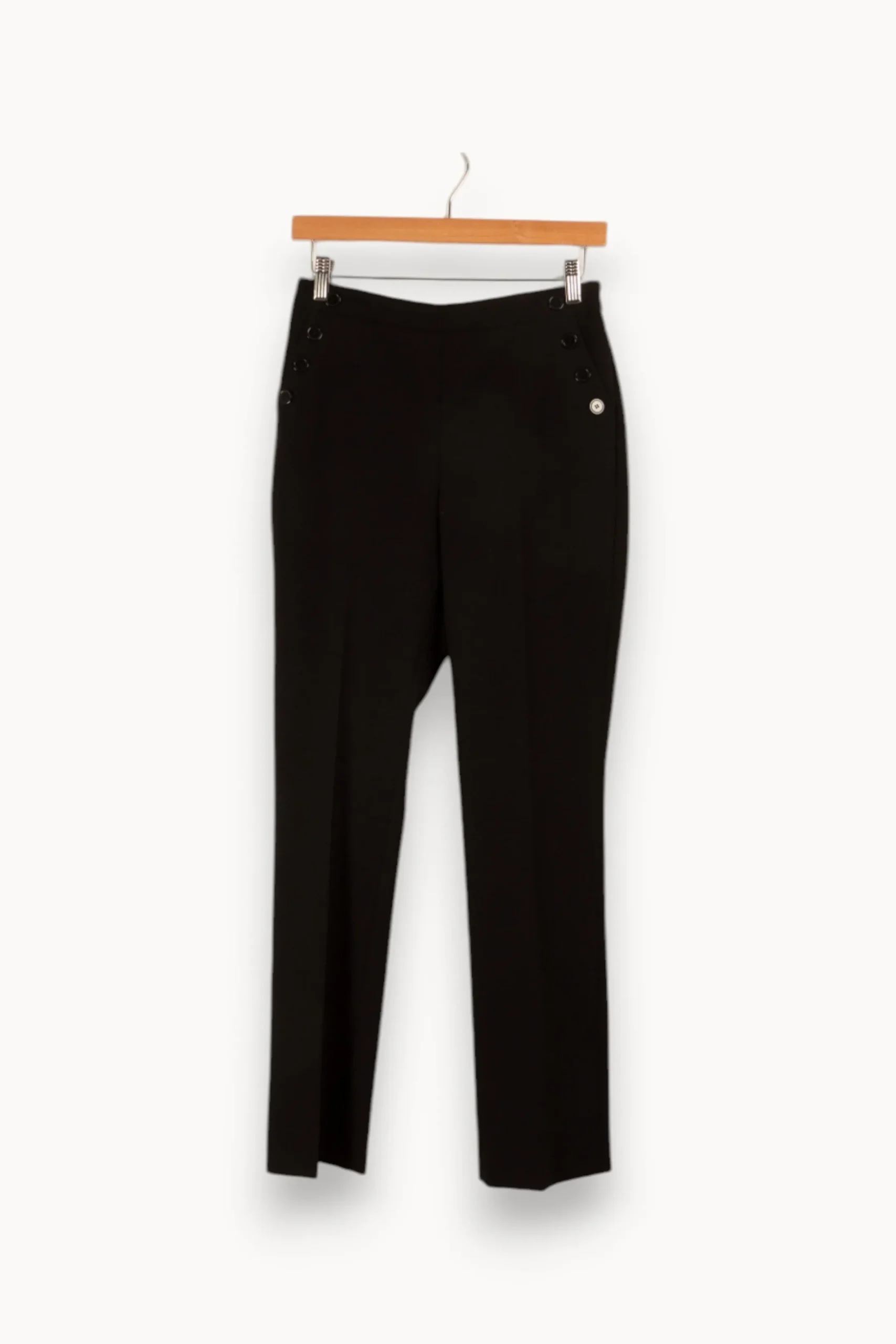 Fashion Maison 123 Pantalon - Taille S/36 Noir