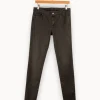 Discount IKKS Pantalon brillant - Taille XL/42 Noir