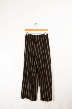 Outlet La Fée Maraboutée Pantalon et blanc - S/36 Noir