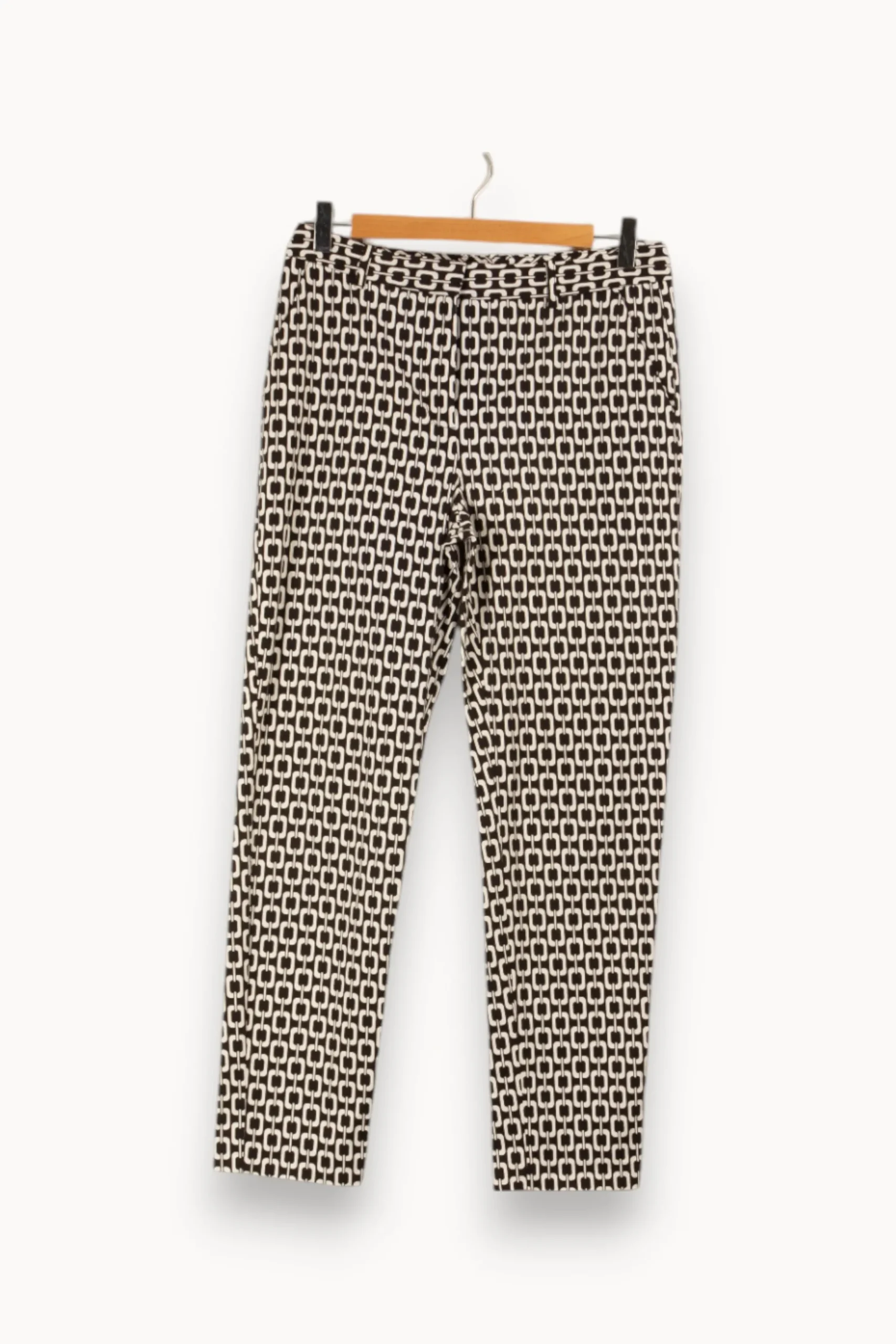 Online Caroll Pantalon et blanc - Taille M/38 Noir