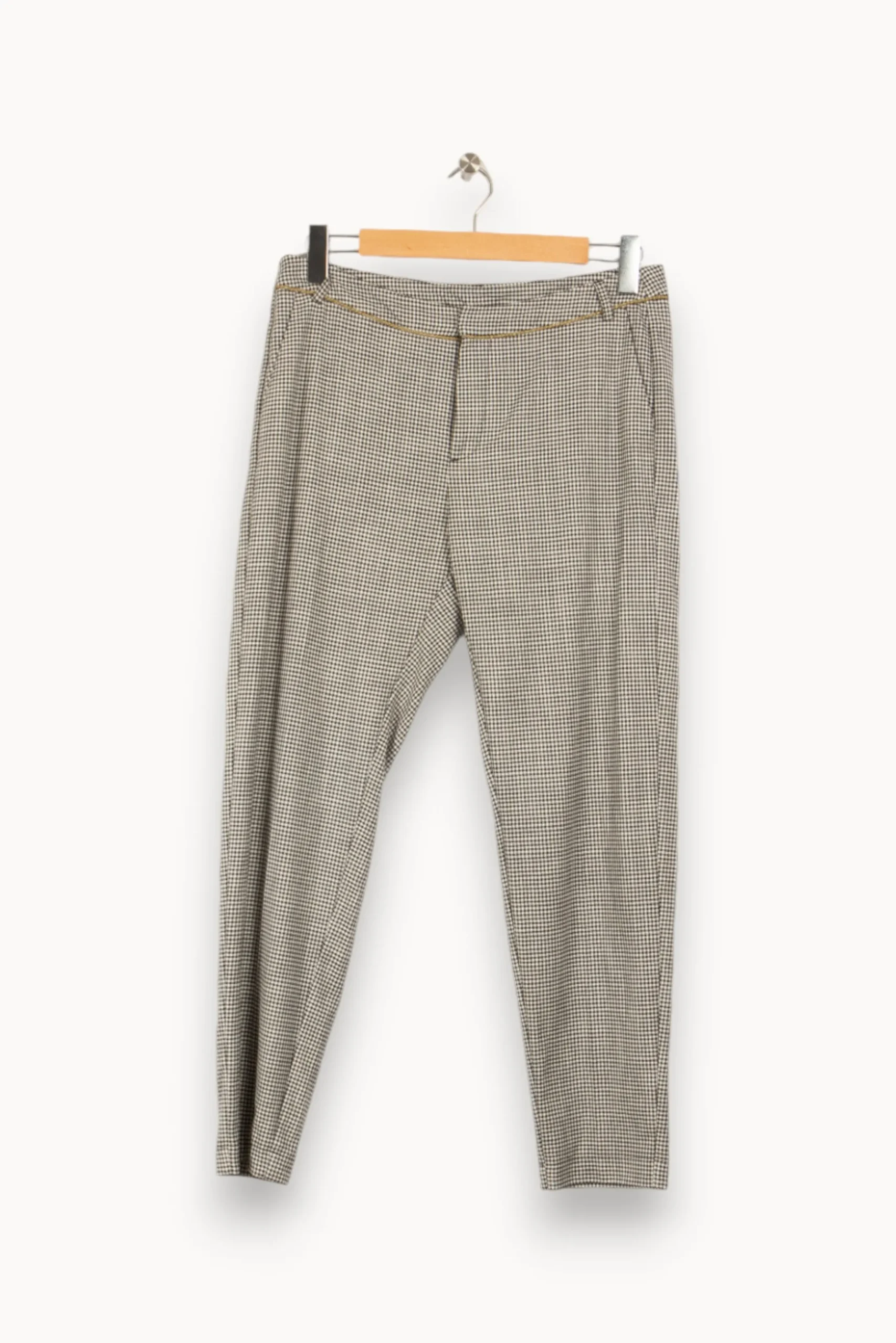Best I.Code Pantalon et blanc - Taille L/40 Noir