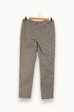 Online Caroll Pantalon et blanc - Taille M/38 Noir