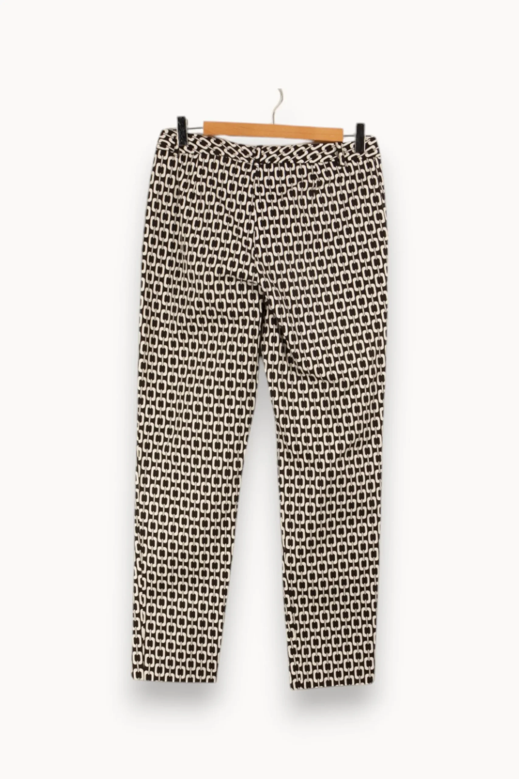 Online Caroll Pantalon et blanc - Taille M/38 Noir