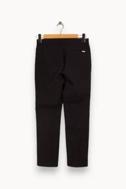 Fashion Sud express Pantalon et violet - Taille S/36 Noir