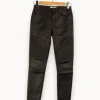 Flash Sale ZAPA Pantalon style cuir - Taille XS/34 Noir