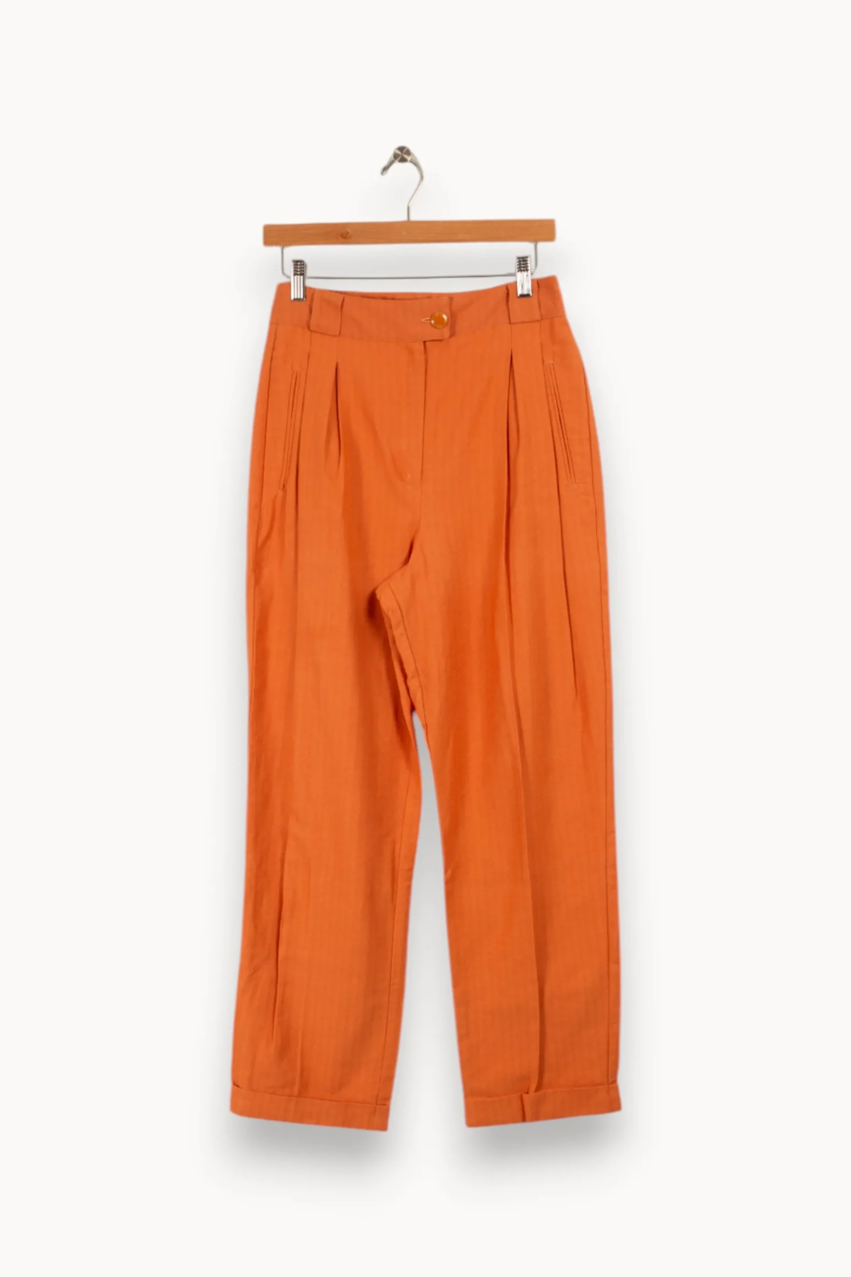 New Des petits hauts Pantalon - Taille M/38 Orange