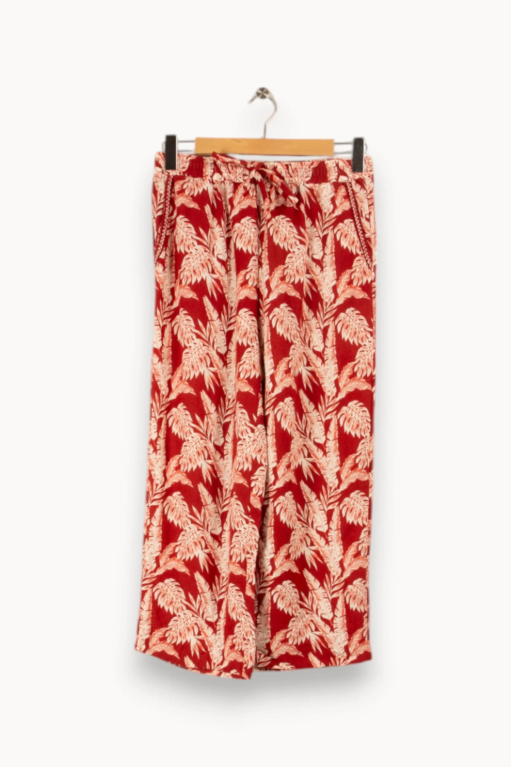Cheap Grace & Mila Pantalon rouge - Taille L/40 Multicolore