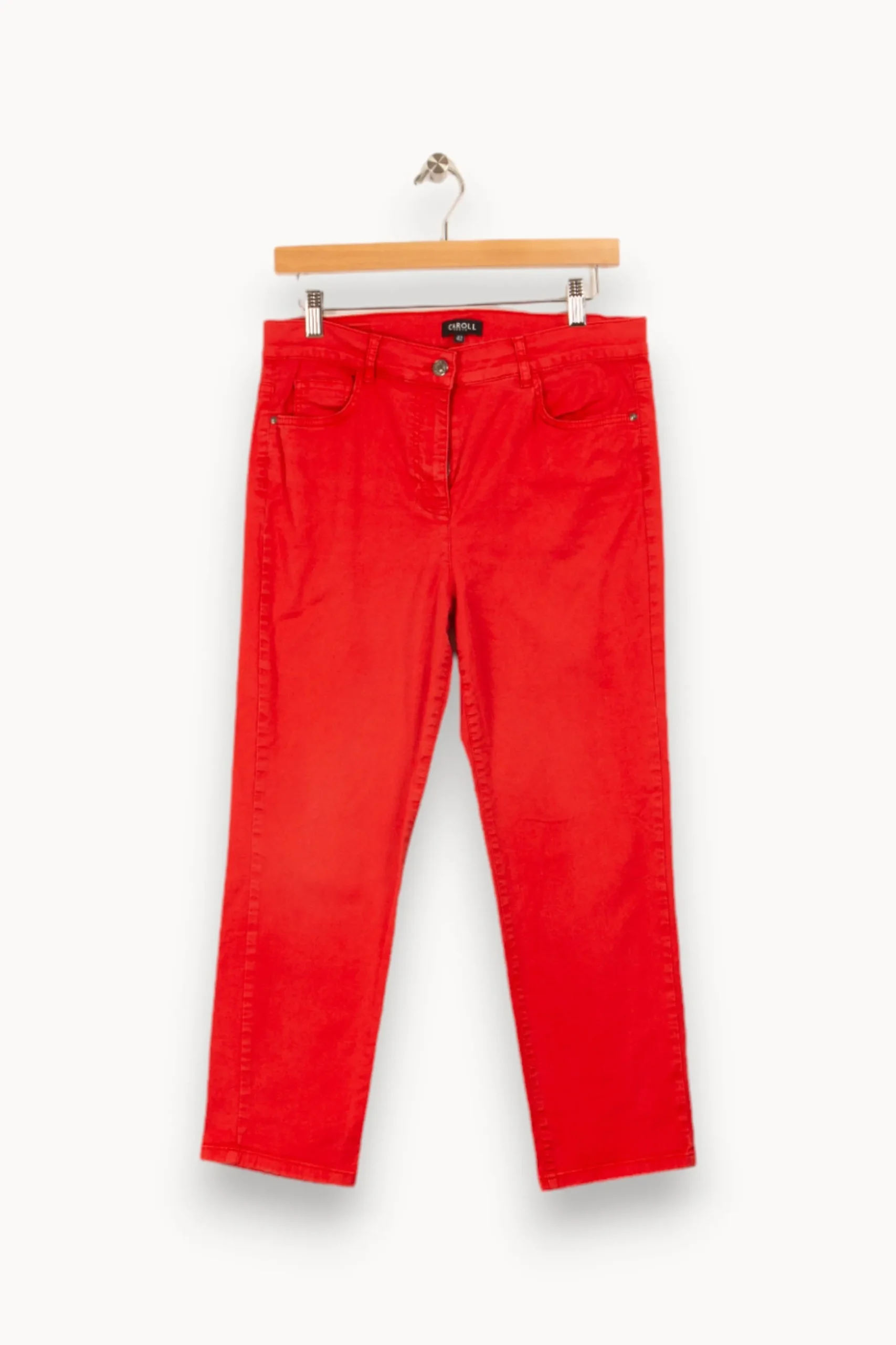 Sale Caroll Pantalon - Taille XL/42 Rouge