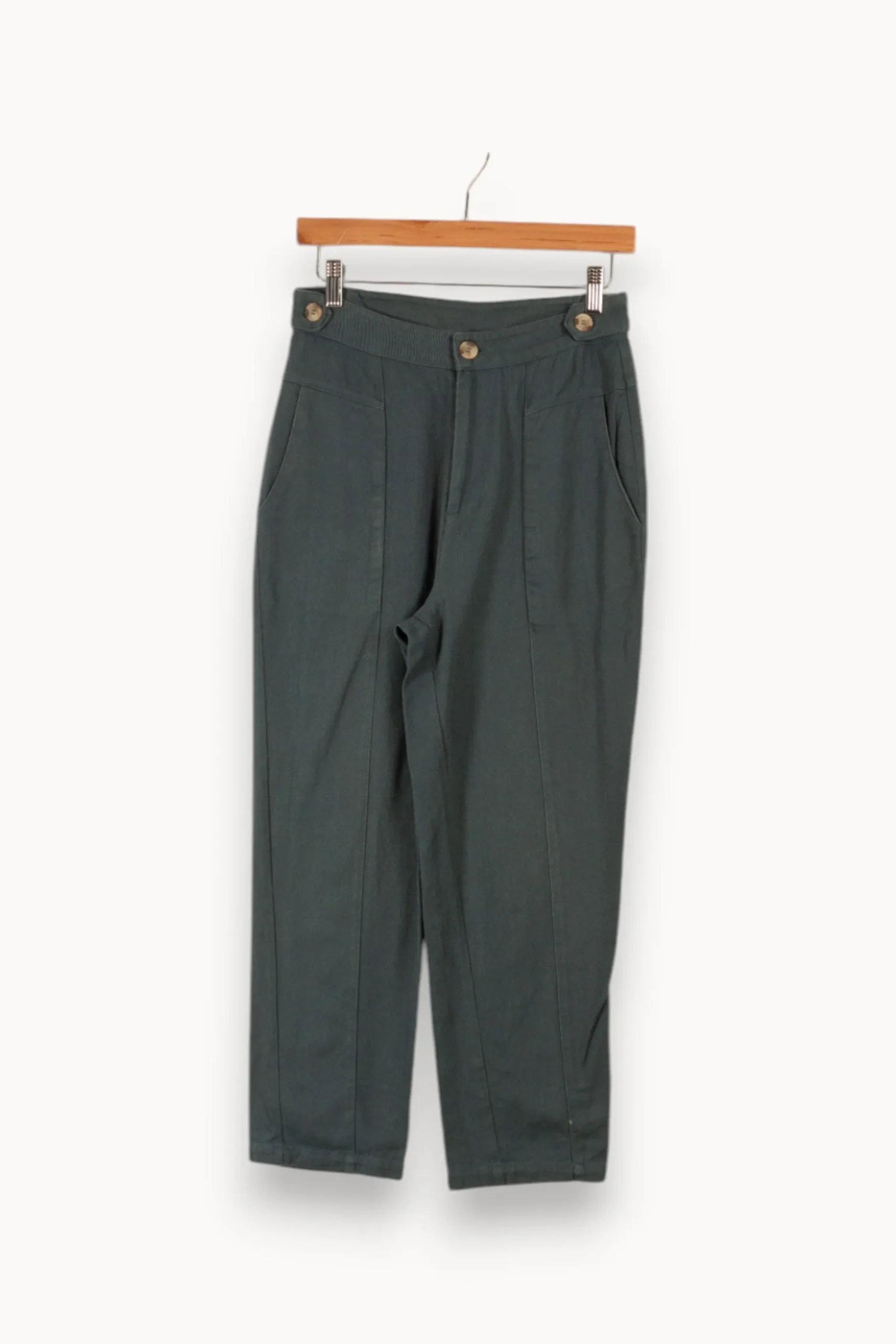 Best Petite Mendigote Pantalon - Taille S/36 Vert