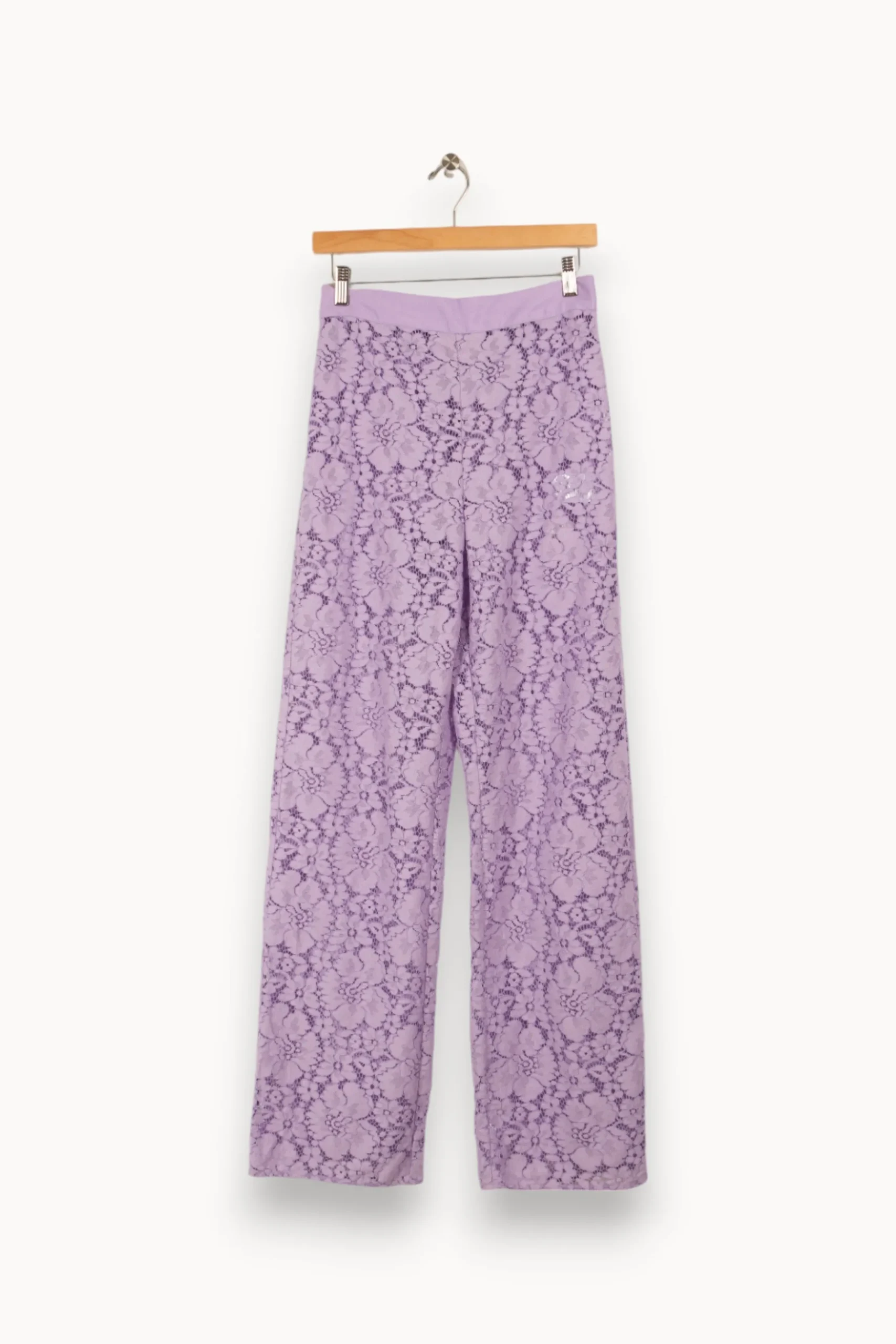 Discount Sézane Pantalon - Taille S/36 Violet