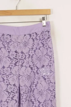 Discount Sézane Pantalon - Taille S/36 Violet