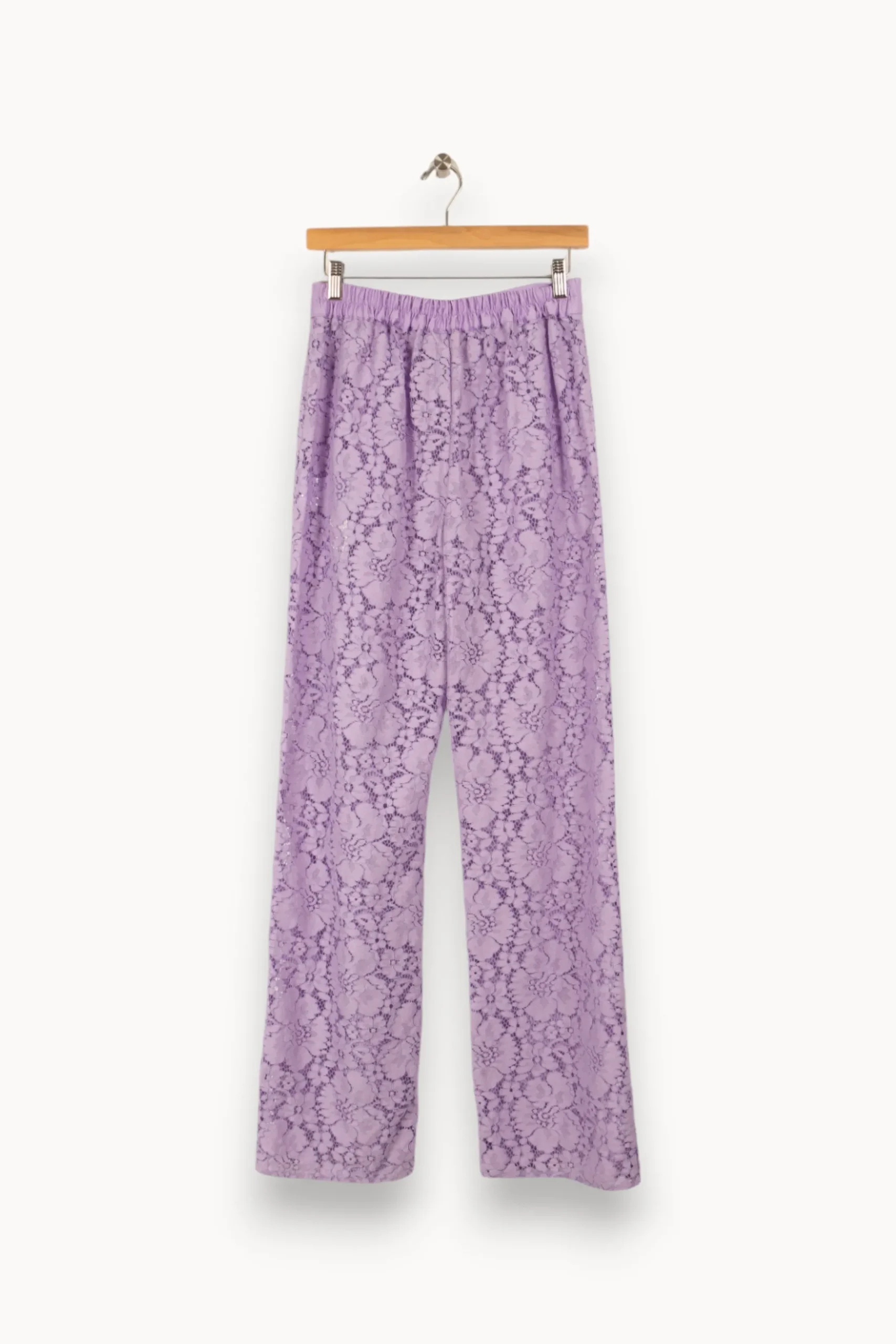 Discount Sézane Pantalon - Taille S/36 Violet