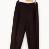 Best Soeur Pantalon foncé - Taille L/40 Violet